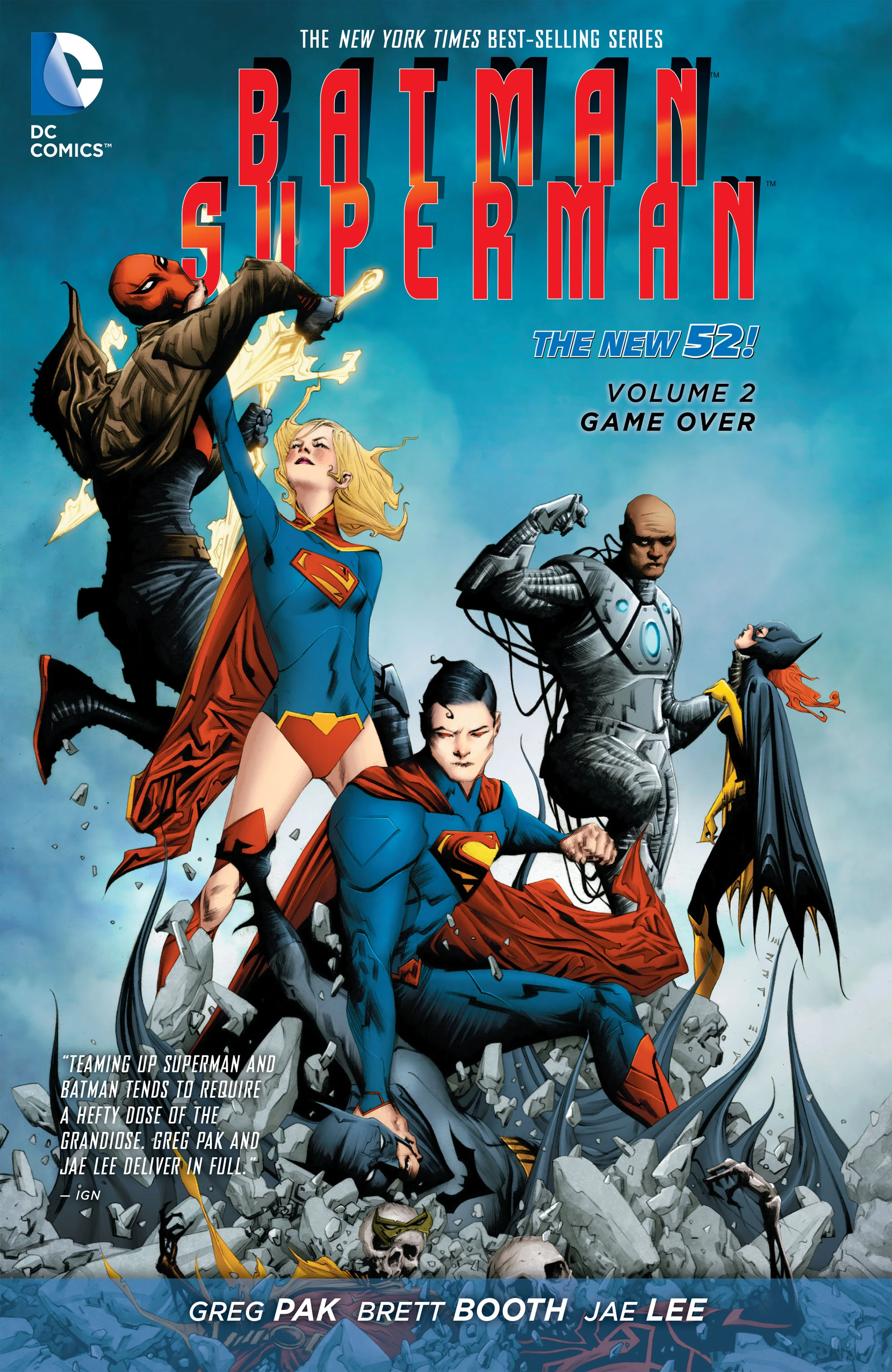 Batman/Superman Vol. 2: Game Over (DC, 2014) cover